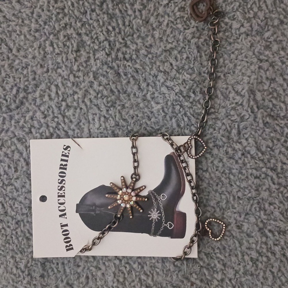COWBOY BOOT BOOT CHAIN CHARM